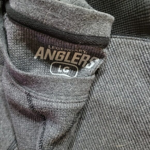Vintage Legendary Anglers Long Sleeve Crew Neck Tee Large - Picture 2 of 3